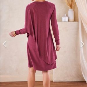 Soft Surroundings Marla Drapey Layered Dress size Medium